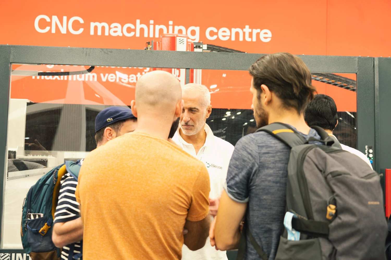 Stand fiera realizzato per Intermac Biesse Stone da Acanto