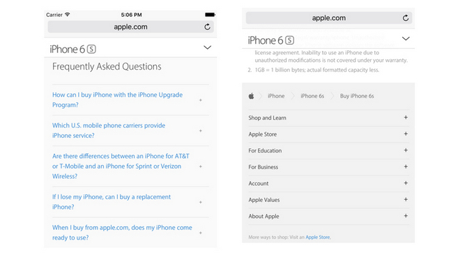 FAQ e opzioni di spedizione - Ecommerce checkout design