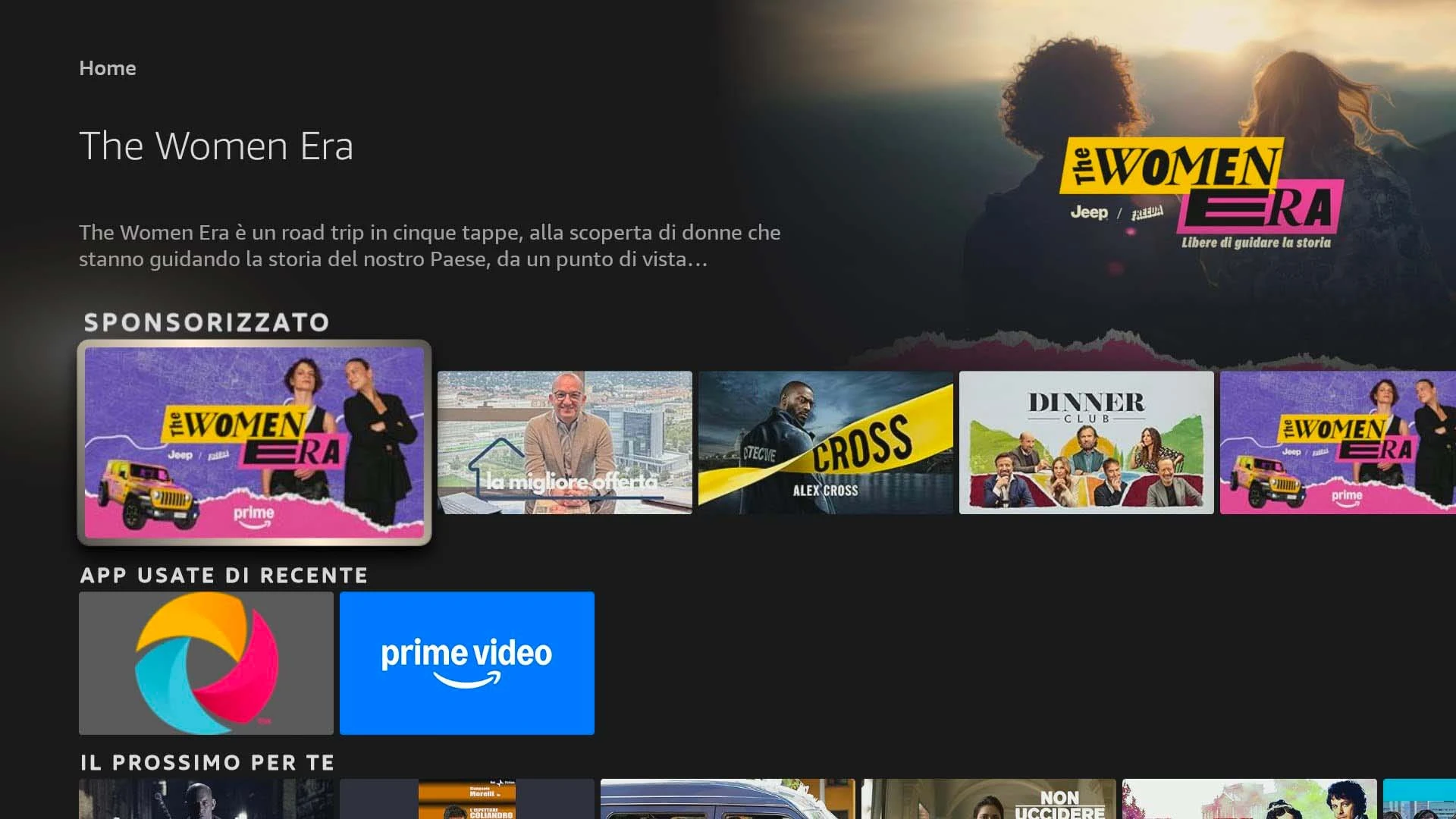 Campagna Jeep The Women Era con protagoniste donne